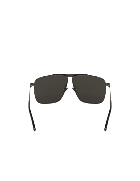 Gucci Gg0840s 001 Square Aviator Plateado Negro Original | SUNNIES.UNO