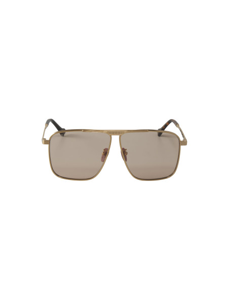 Gucci Gg0840s 004 Square Aviator Bronce Cafe Original | SUNNIES.UNO