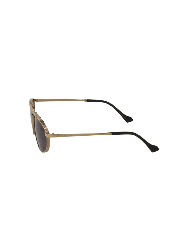 Gucci Gg0841s 001 Aviator Square Negro Dorado Original | Sunnies.uno