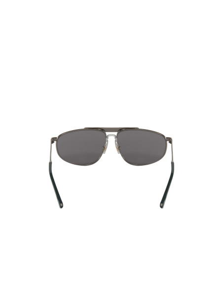 Gucci Gg0841s 002 Aviator Square Gris Plateado Original | Sunnies.uno
