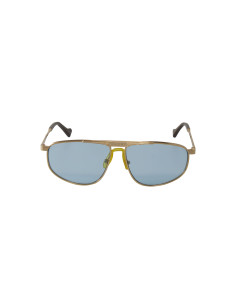 Gucci Gg0841s 003 Aviator Square Azul Dorado Original | Sunnies.uno 2