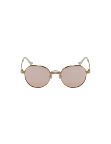Gucci Gg0872s 001 Round Metal Rosa Dorado Original | SUNNIES.UNO