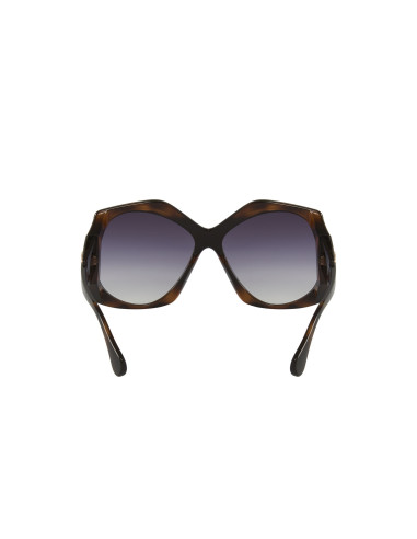 Gucci GG0875S 003 Heptagon Oversized Vino Rosa Transparente  | Sunni...