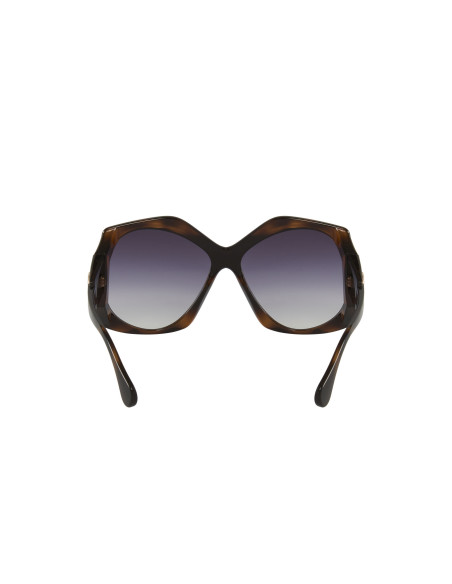 Gucci GG0875S 003 Heptagon Oversized Vino Rosa Transparente  | Sunni...