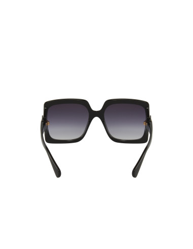 Gucci GG0876S 001 Square Oversized Negro Degradado Dorado  | Sunni...