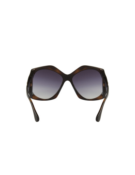 Gucci GG0876S 002 Square Oversized Carey Cafe Degradado  | Sunni...