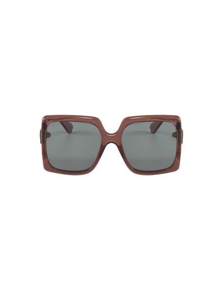 Gucci GG0876S 003 Square Shape Oversized Verde Naranja