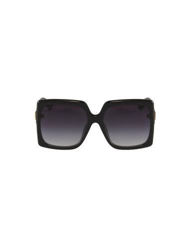 Gucci GG0876SA 001 Square Shape Oversized Gris degradado