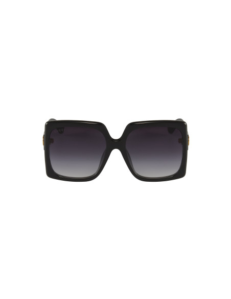 Gucci GG0876SA 001 Square Shape Oversized Gris degradado