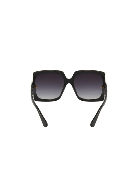 Gucci GG0876SA 001 Square Shape Oversized Gris degradado