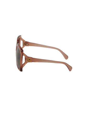 Gucci GG0876SA 004 Square Shape Oversized Verde Naranja