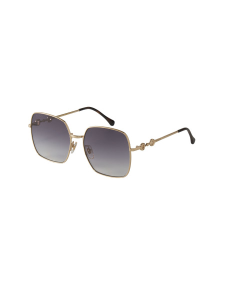 Gucci GG0879S 001 Square Shape Gris Degradado Dorado | Sunn...
