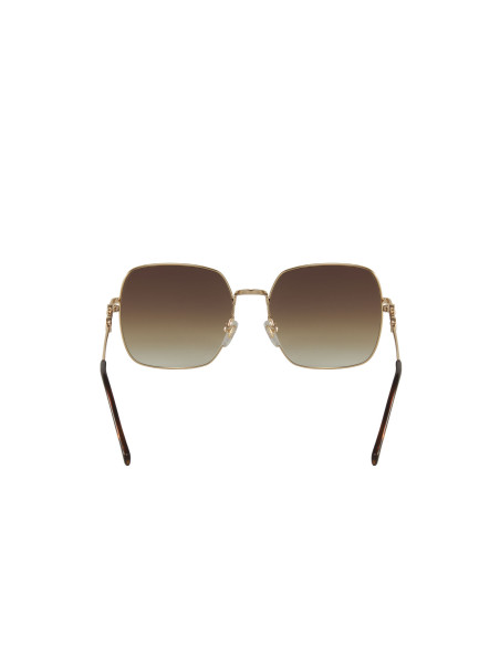 Gucci GG0879S 002 Square Shape Cafe Degradado Dorado | Sunn...