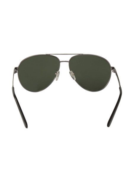 Gucci Gg0137s 003 Aviador Gris Plateado Clasico Original | Sunnies.uno