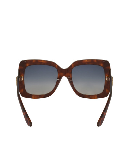 Gucci Gg0141s 002 Square Shape Oversized Carey Degradado