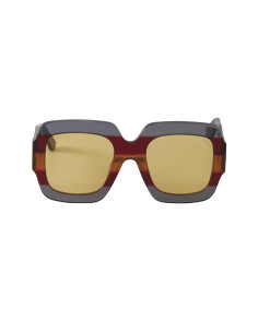 Gucci Gg0178s 002 Oversized Square Rojo Azul Cafe Original | Sunnie... 2