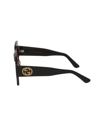 Gucci Gg0178s 004 Oversized Square Cafe Negro Degradado original | ...