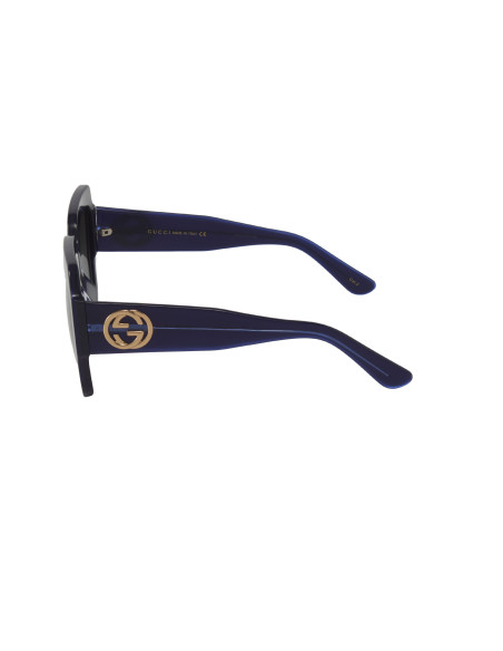 Gucci Gg0178s 006 Oversized Square Azul Marino Degradado Original |...