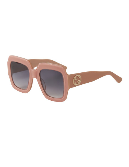 Gucci Gg0178s 007 Oversized Square Terracota Cafe degradado Origina...