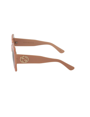 Gucci Gg0178s 007 Oversized Square Terracota Cafe degradado Origina...