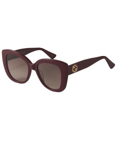 Gucci Gg0327S 006 Square Overseized Vino Degradado | Sunnies.uno