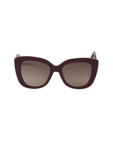 Gucci Gg0327S 006 Square Overseized Vino Degradado | Sunnies.uno