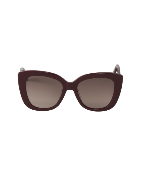 Gucci Gg0327S 006 Square Overseized Vino Degradado | Sunnies.uno