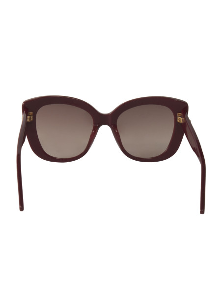 Gucci Gg0327S 006 Square Overseized Vino Degradado | Sunnies.uno