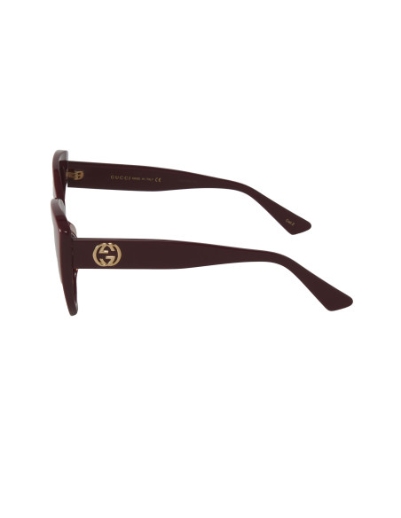 Gucci Gg0327S 006 Square Overseized Vino Degradado | Sunnies.uno