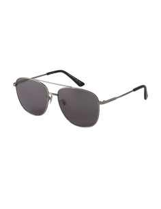 Gucci Gg0410sk 002 Aviator Gris Plateado Original Gota Icon | Sunni...