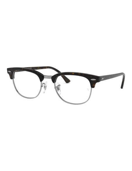 Ray Ban Oftalmico Rb5154 2012 Clubmaster Optics Carey Plateado | Su...