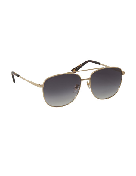 Gucci Gg0410sk 003 Aviator Gris Degradado Dorado Original | Sunnies...