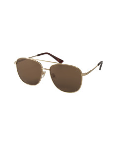 Gucci Gg0410sk 004 Aviator Cafe Ambar Dorado Original Gota | Sunnie...