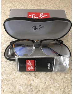 Ray Ban Oftalmico Rb5154 2012 Clubmaster Optics Carey Plateado | Su... 2