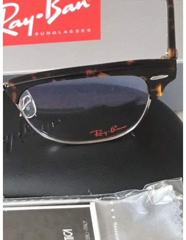 Ray Ban Oftalmico Rb5154 2012 Clubmaster Optics Carey Plateado | Su...