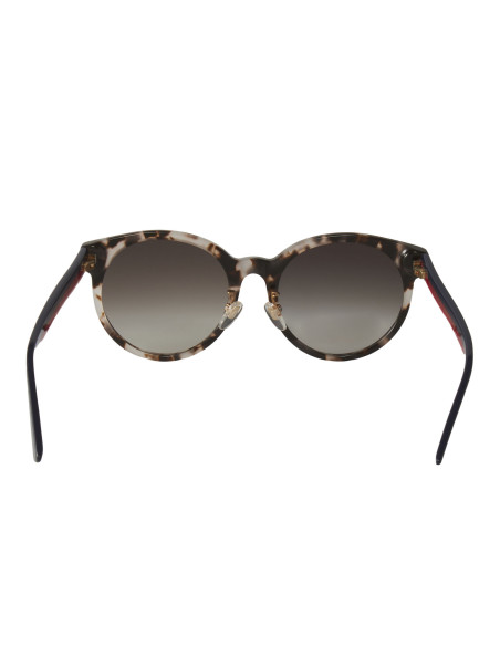 Gucci GG0416SK 004 Round Acetato Carey Azul Cafe degradado | Sunnie...