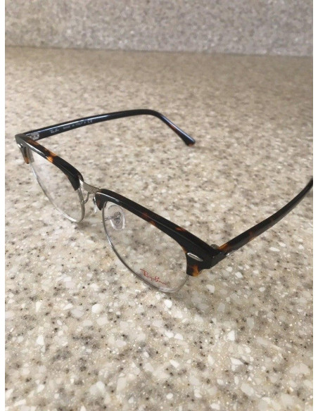 Ray Ban Oftalmico Rb5154 2012 Clubmaster Optics Carey Plateado | Su...