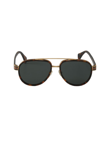 Gucci Gg0447s 004 Aviator Carey Verde transparente Original | ...