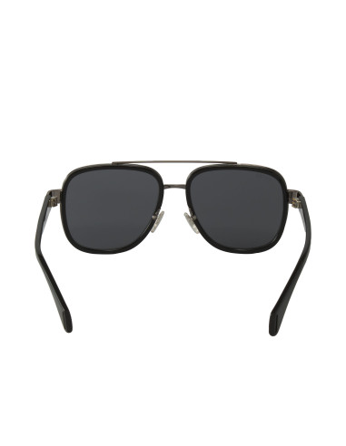 Gucci Gg0448s 001 Aviator Negro Gris Acetato Original | Sunnies.uno