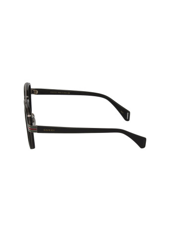 Gucci Gg0448s 001 Aviator Negro Gris Acetato Original | Sunnies.uno