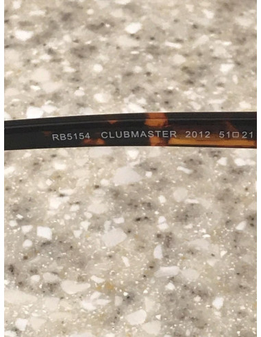 Ray Ban Oftalmico Rb5154 2012 Clubmaster Optics Carey Plateado | Su...