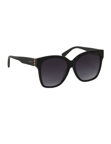 Gucci GG0459S 001 Square Shape Negro Degradado Dorado