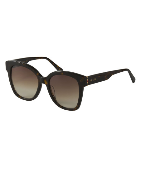 Gucci GG0459S 002 Square Shape Cafe degradado Dorado