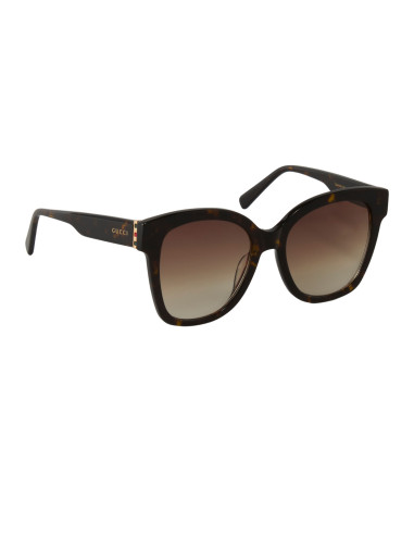 Gucci GG0459S 002 Square Shape Cafe degradado Dorado