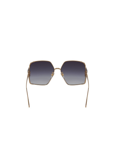 Gucci GG1322SA 001 Square Shape Gray Gradient Gold