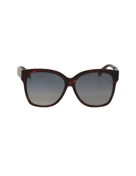Gucci GG0459S 003 Square Shape Carey Cafe Azul Degradado
