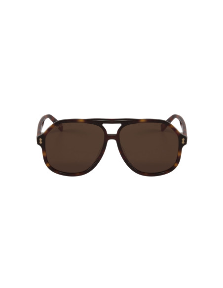 Gucci GG1042S 002 New Aviator Shape Havana Cafe