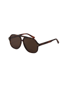 Gucci GG1042S 002 New Aviator Shape Havana Cafe