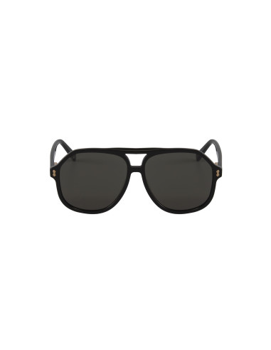 Gucci GG1042S 001 New Aviator Shape Negro Gris