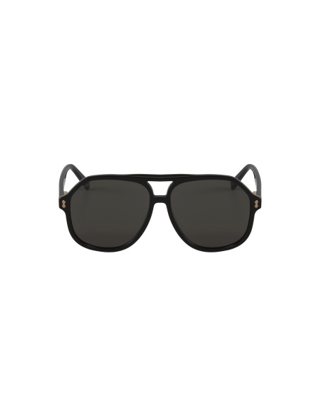 Gucci GG1042S 001 New Aviator Shape Negro Gris